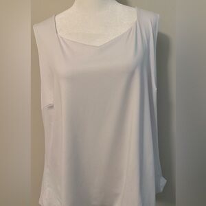 Halogen Sleeveless Sweetheart Neck Knit Top - Size 2X